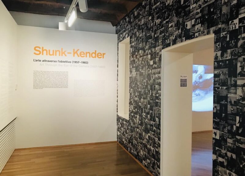 Shunk-Kender, l’ingresso della mostra. Photo: MaSeDomani Shunk-Kender ingresso mostra. Ph by MaSeDomani