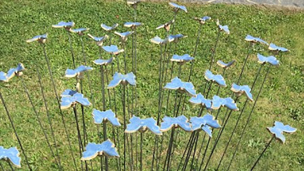 mostra sculture e artigianato laghetto di Tedrasca