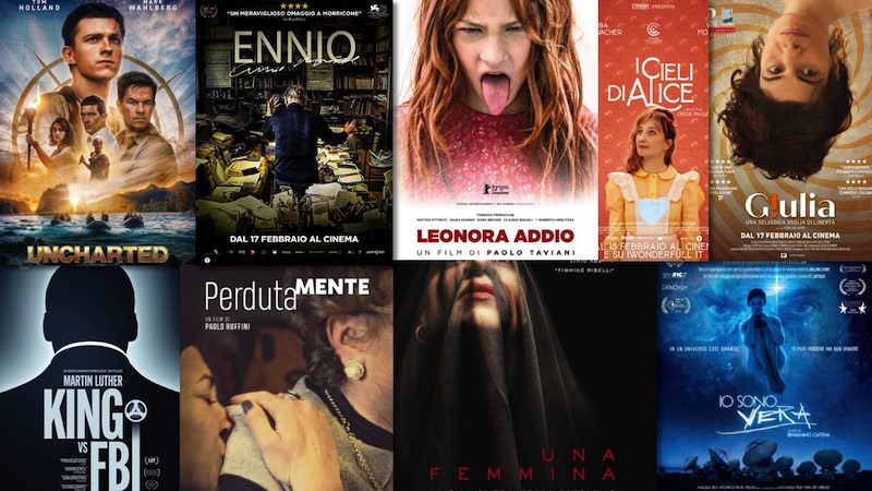 film in uscita al cinema il 17 febbraio 2022