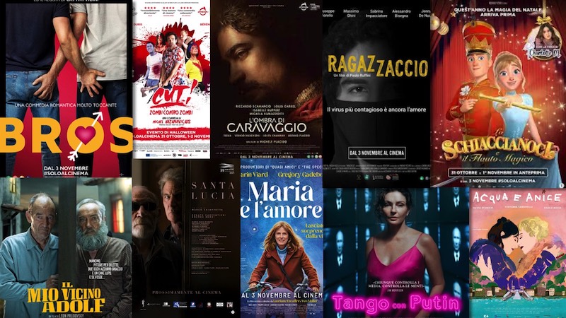 i film in uscita solo al cinema il 3 novembre 2022