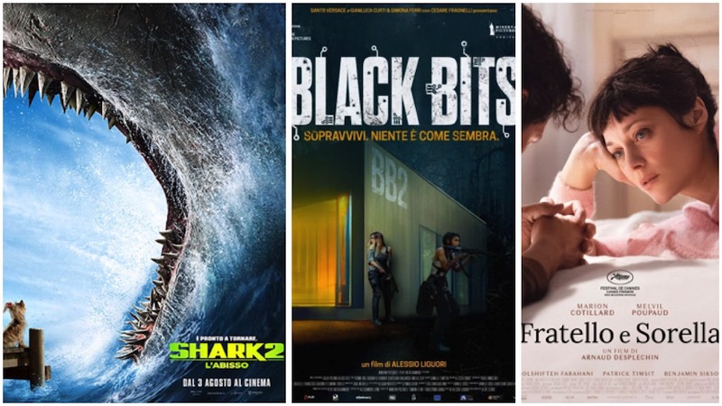 i film in uscita solo al cinema il 3 agosto 2023