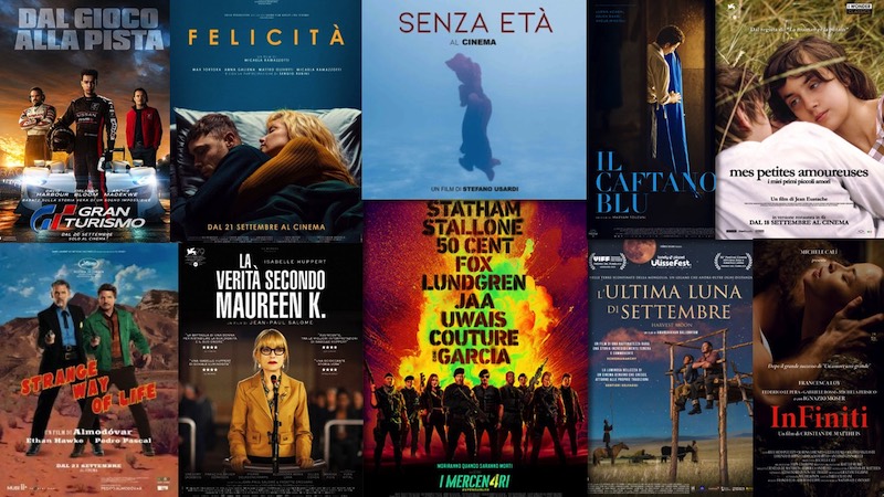 i film in uscita solo al cinema il 21 settembre 2023