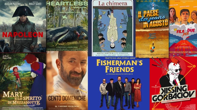 i film in uscita solo al cinema il 23 novembre 2023