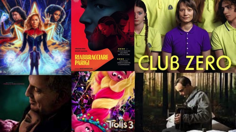 i film in uscita solo al cinema il 9 novembre 2023
