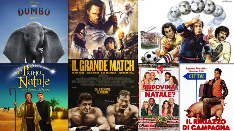 I film da vedere in tv dal 25 al 31 dicembre 2023.