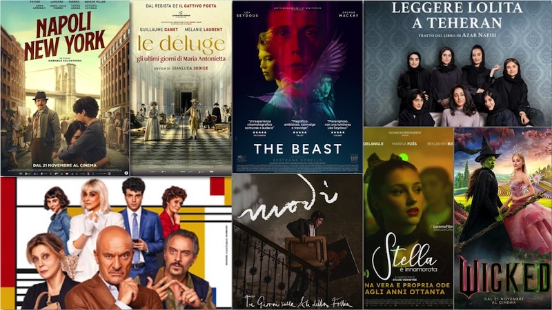 i film in uscita solo al cinema il 21 novembre 2024