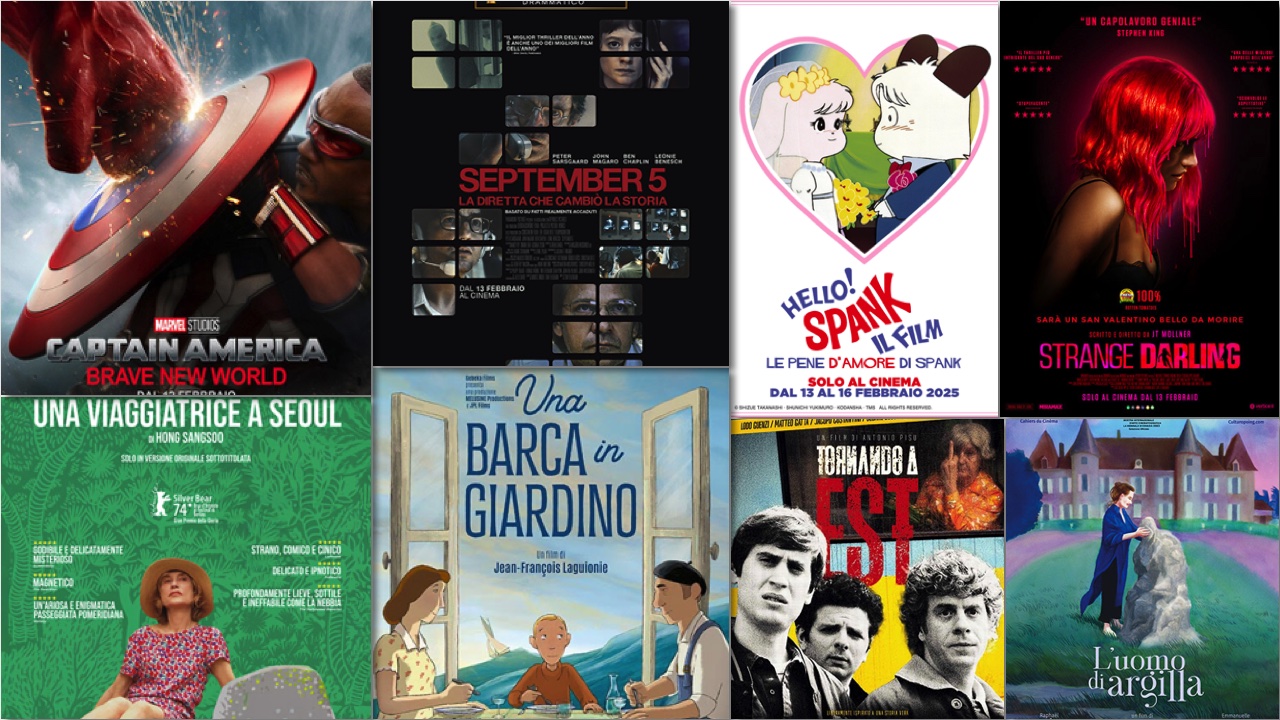 i film in uscita solo al cinema il 13 febbraio 2025
