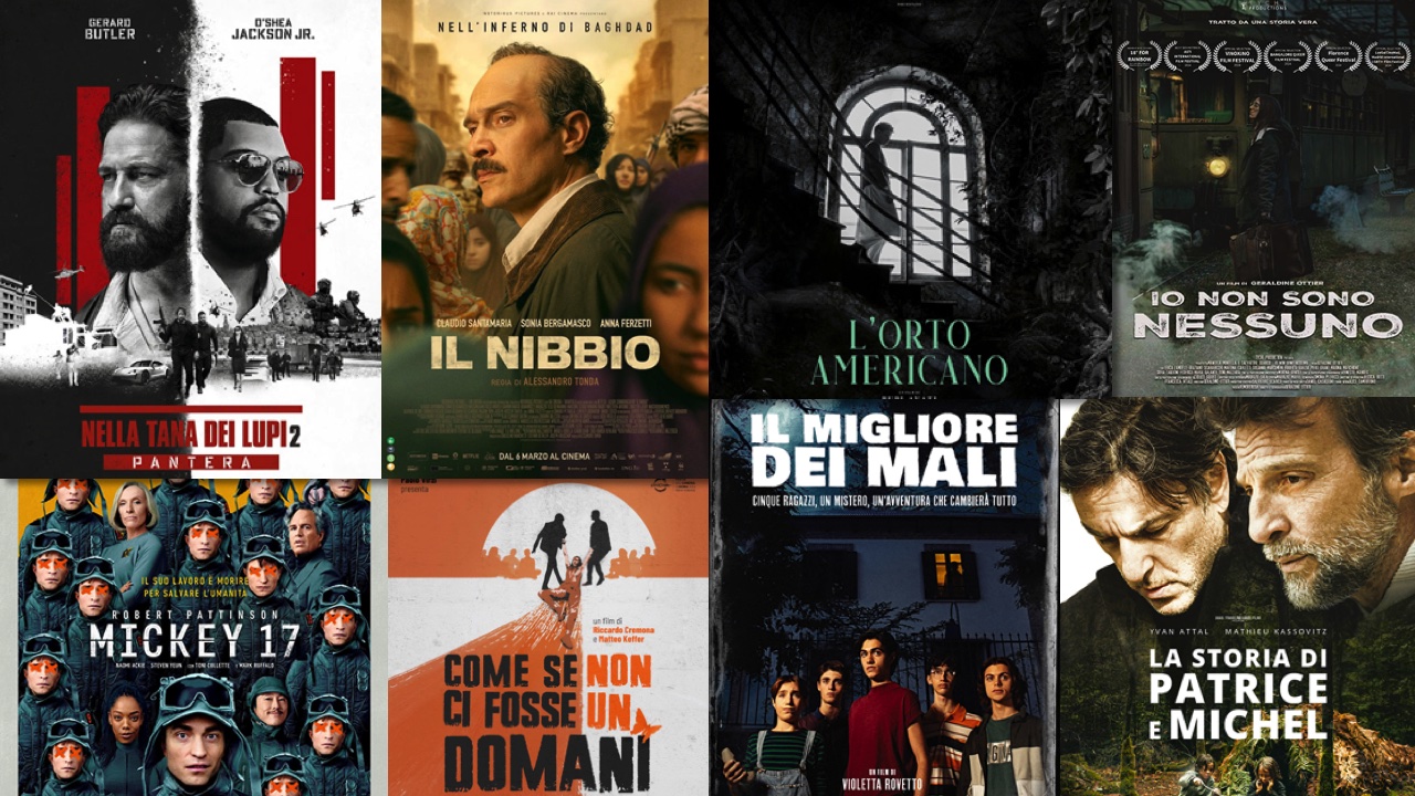 i film in uscita solo al cinema il 6 marzo 2025