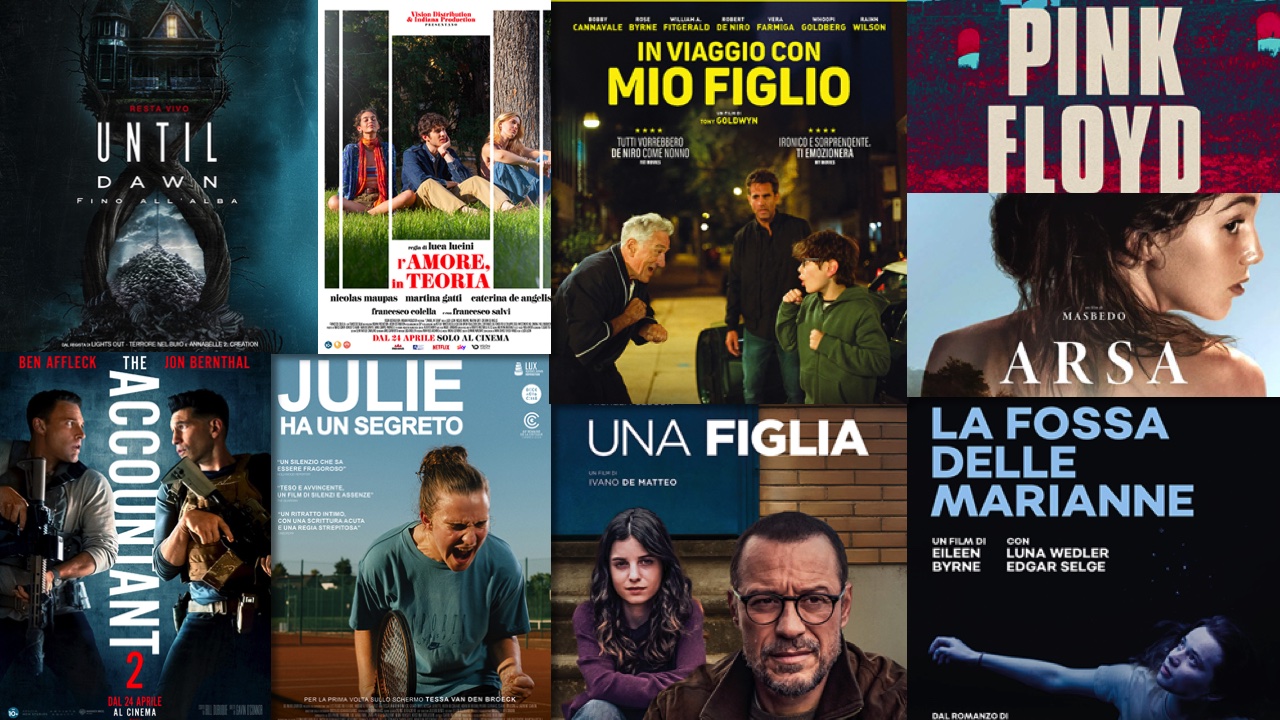 i film in uscita solo al cinema il 24 aprile 2025