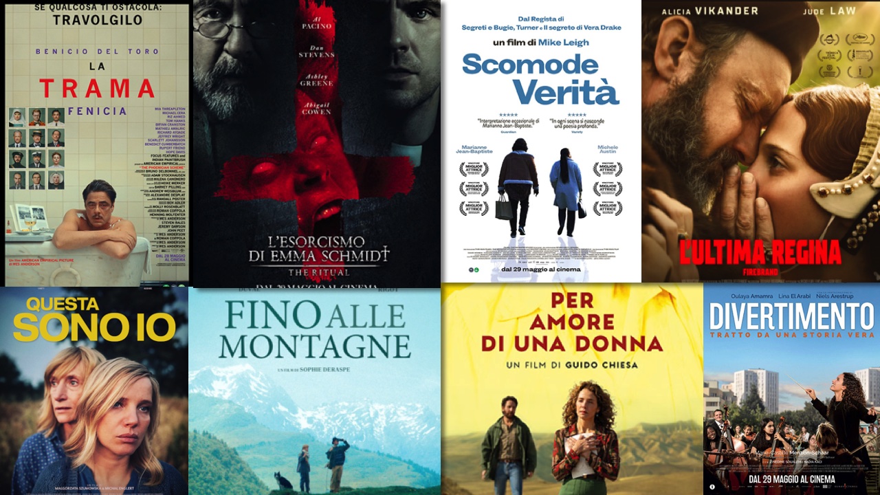 i film in uscita solo al cinema il 29 maggio 2025
