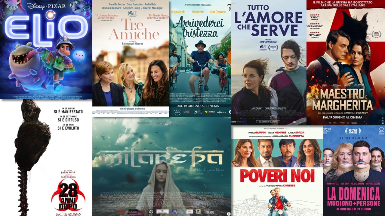 i film in uscita solo al cinema il 19 giugno 2025