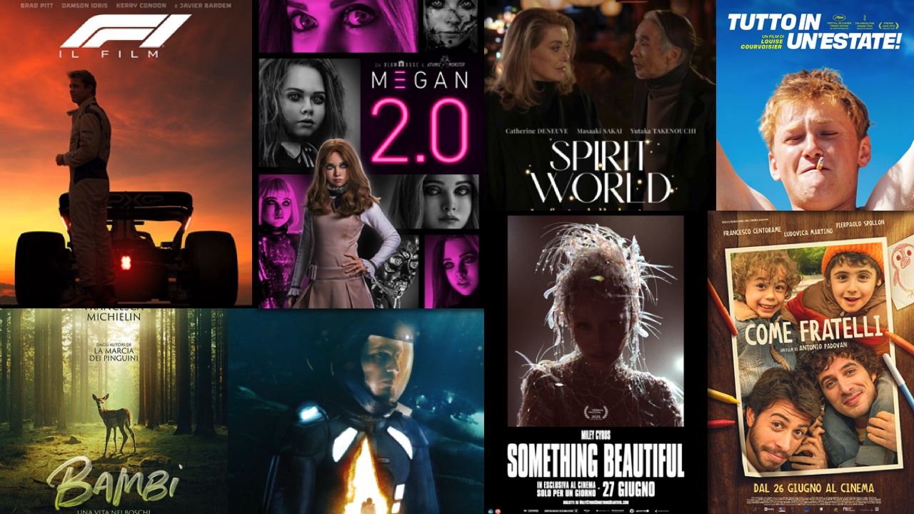 i film in uscita al cinema il 26 giugno 2025