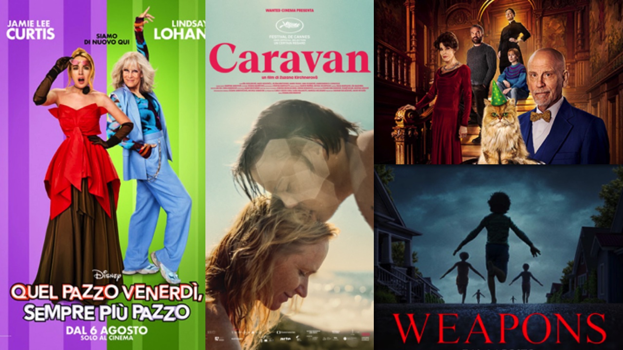 i film in uscita solo al cinema il 7 agosto 2025