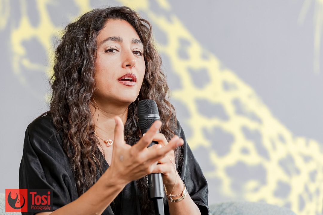 Golshifteh Farahani in conversazione col Pubblico del Locarno Film Festival 2025 © Tosi Photography.