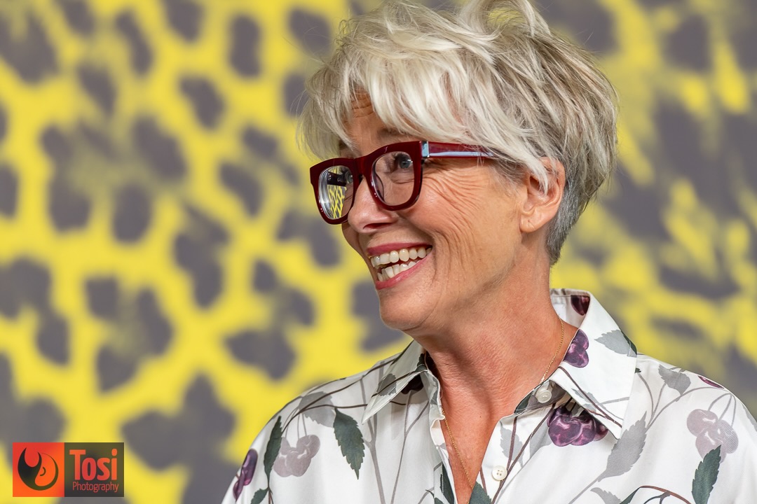 L'attrice Emma in conversazione col pubblico del Locarno Film Festival 2025 © Tosi Photography.