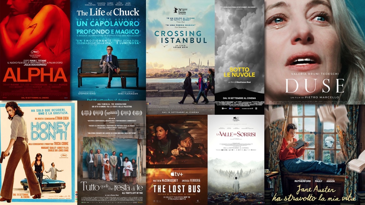 Pronti a scoprire i film in uscita solo al cinema il 18 settembre 2025? Ecco tutte le trame e i trailer delle novità in sala di questa settimana!