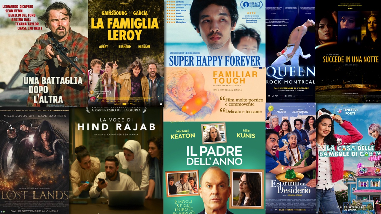 i film in uscita solo al cinema il 25 settembre 2025