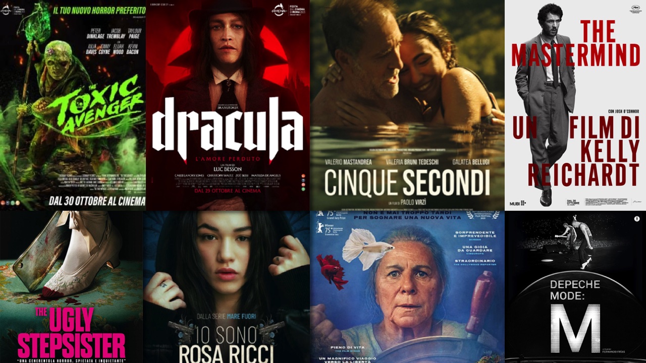 i film in uscita solo al cinema il 30 ottobre 2025