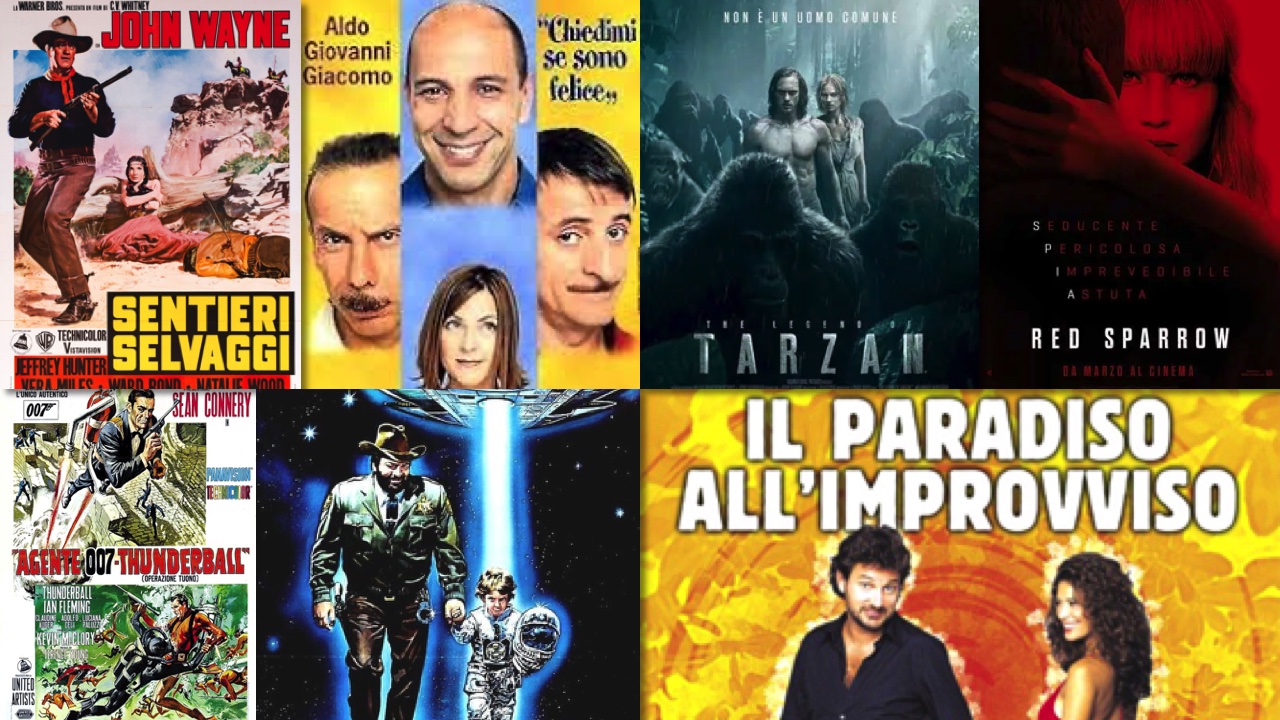 i migliori film in tv dal 20 al 26 ottobre 2025