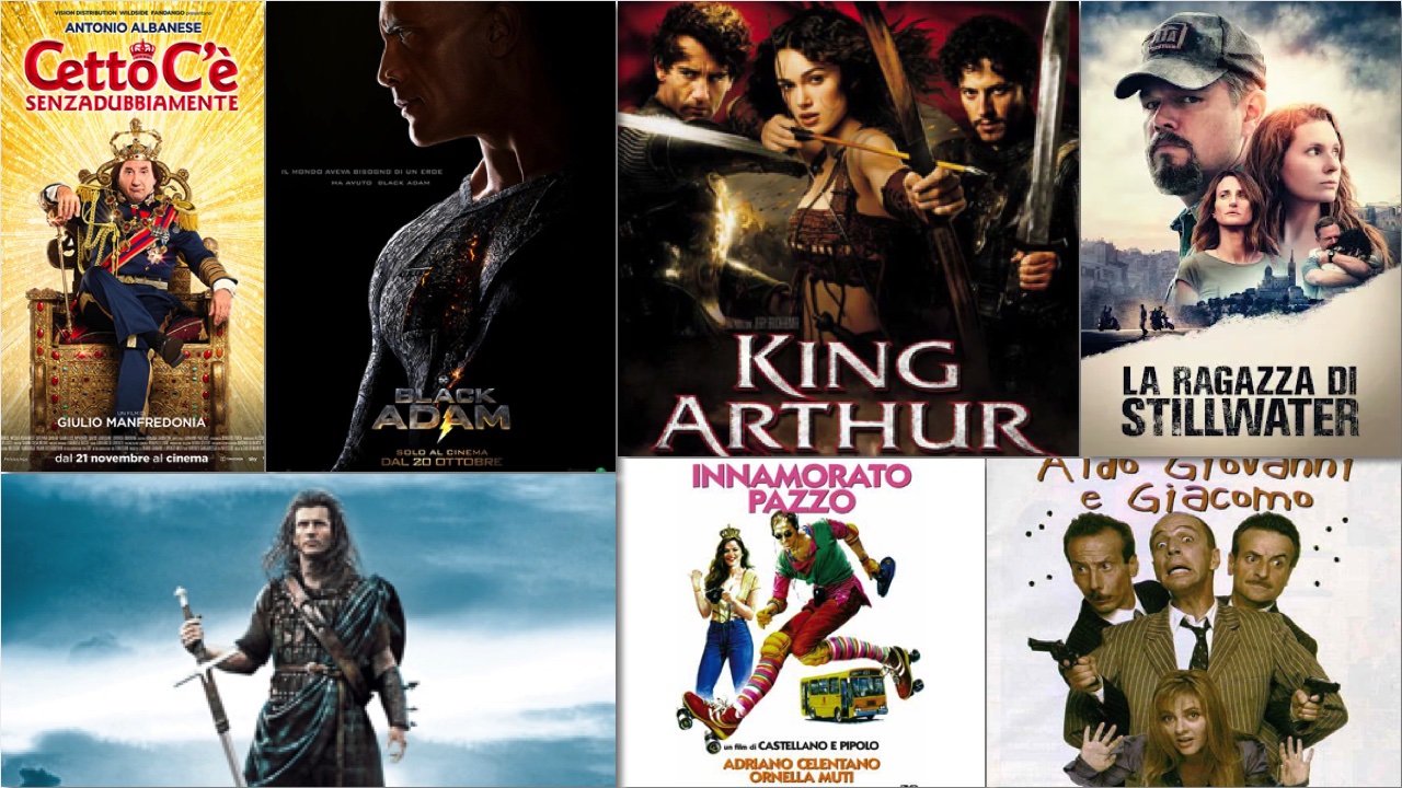 i migliori film in tv dal 6 al 12 ottobre 2025
