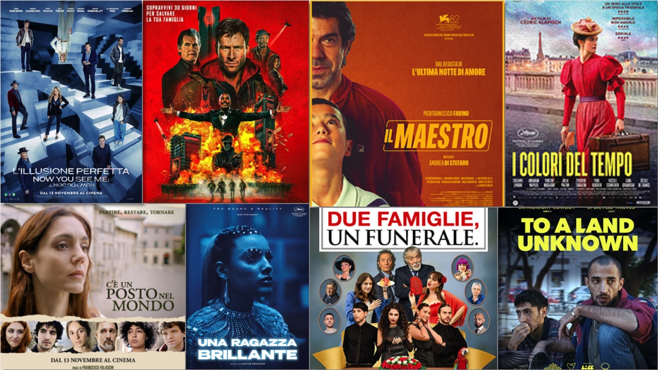 Pronti a scoprire i film in uscita solo al cinema il 13 novembre 2025? Ecco tutte le trame e i trailer delle novità in sala di questa settimana!