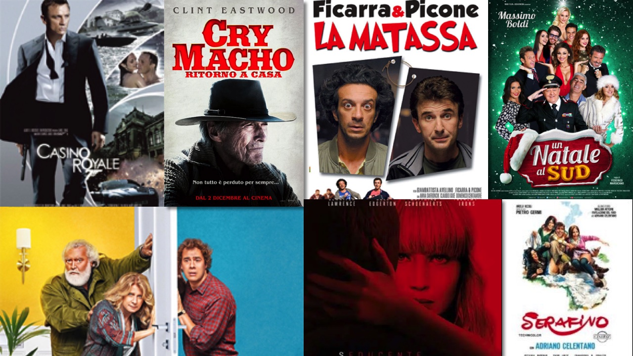 I film in tv dal 1° al 7 dicembre 2025