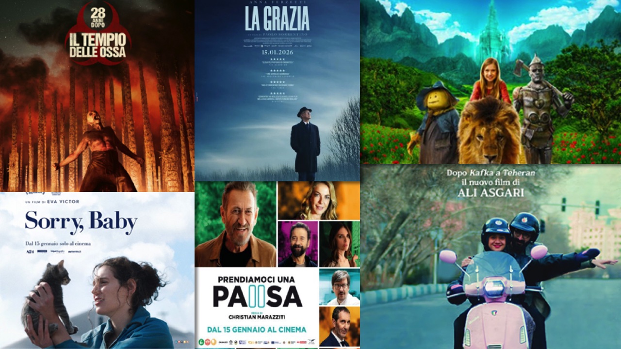 i film in uscita solo al cinema il 15 gennaio 2026