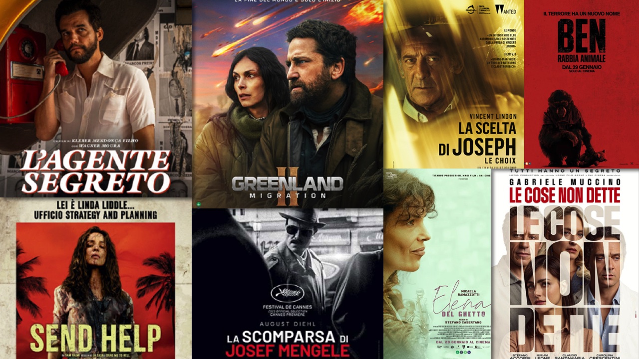 i film in uscita solo al cinema il 29 gennaio 2026