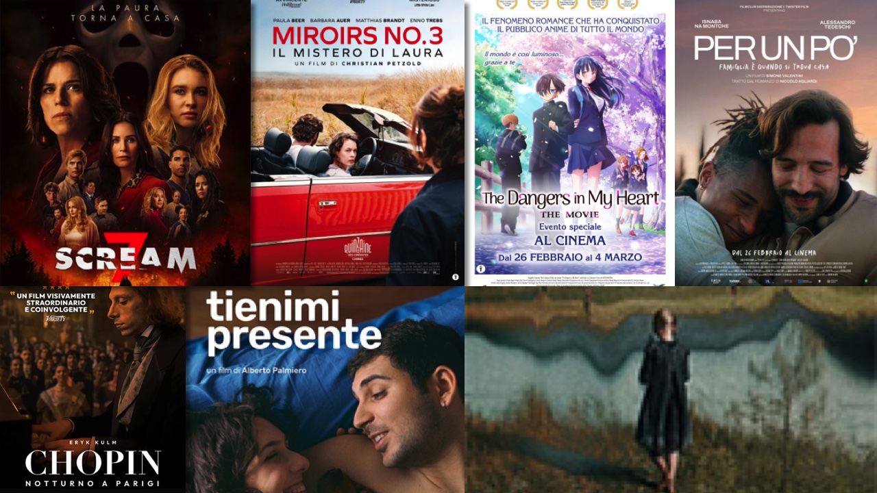 Pronti a scoprire i film in uscita solo al cinema il 26 febbraio 2026? Ecco tutte le trame e i trailer delle novità in sala di questa settimana!