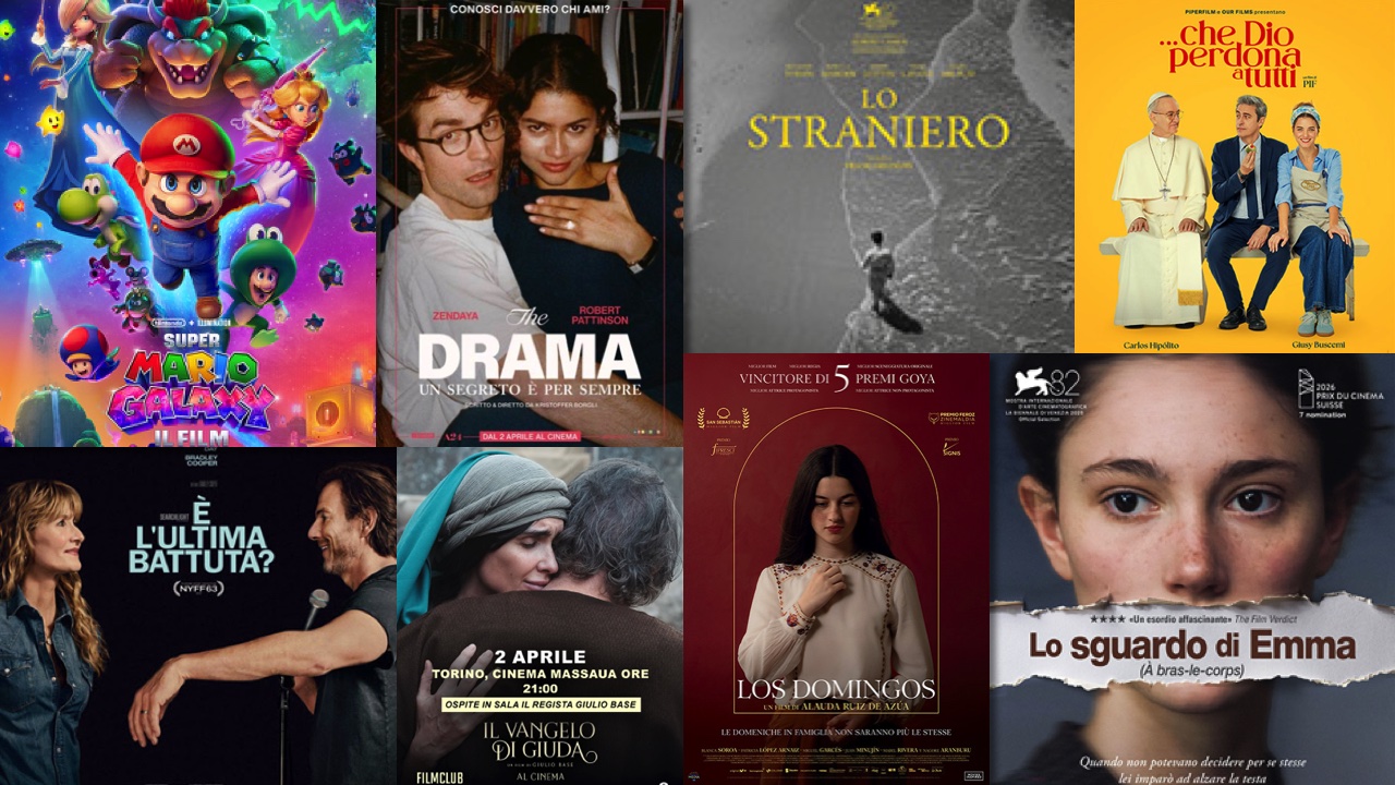 Pronti a scoprire i film in uscita solo al cinema il 2 aprile2026? Ecco tutte le trame e i trailer delle novità in sala di questa settimana!