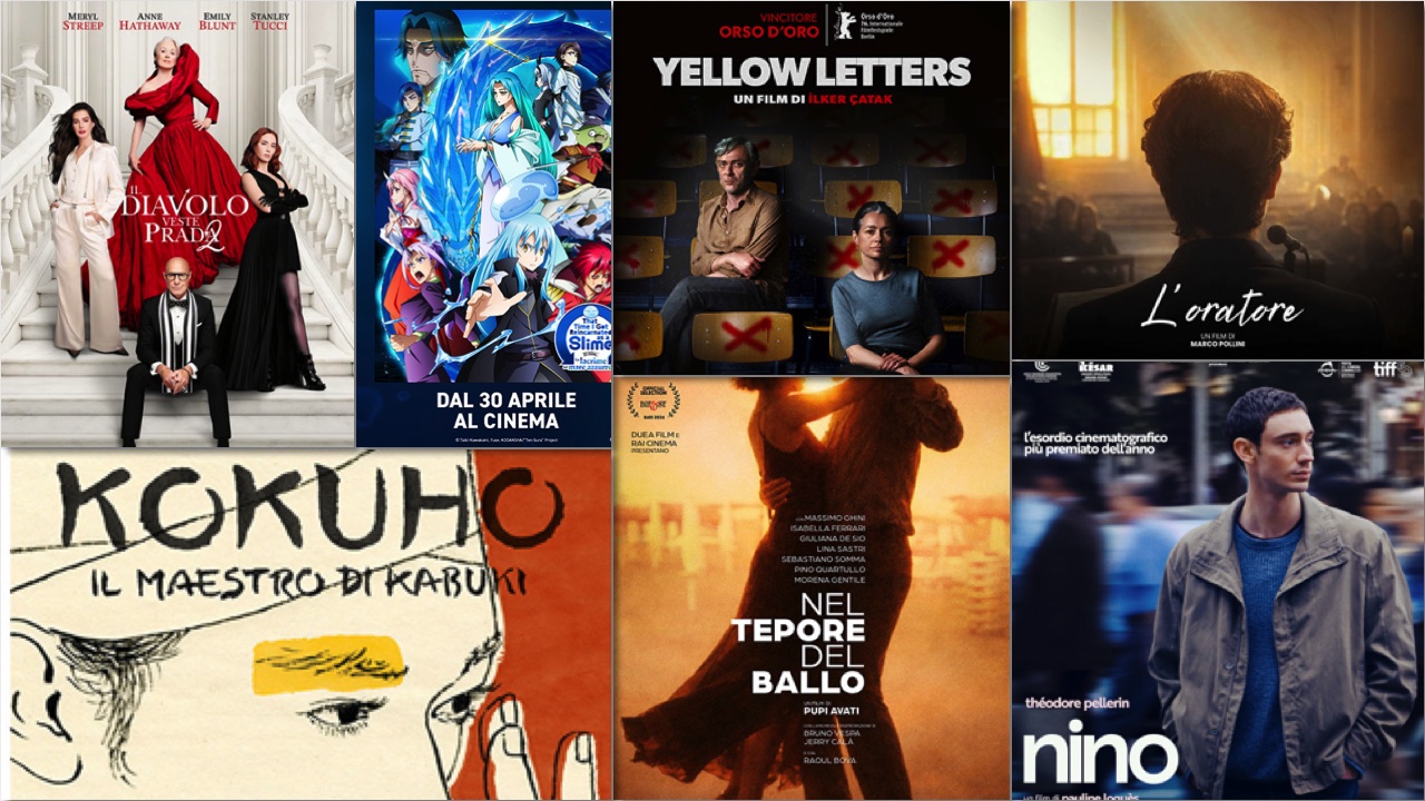 i film in uscita solo al cinema il 30 aprile 2026